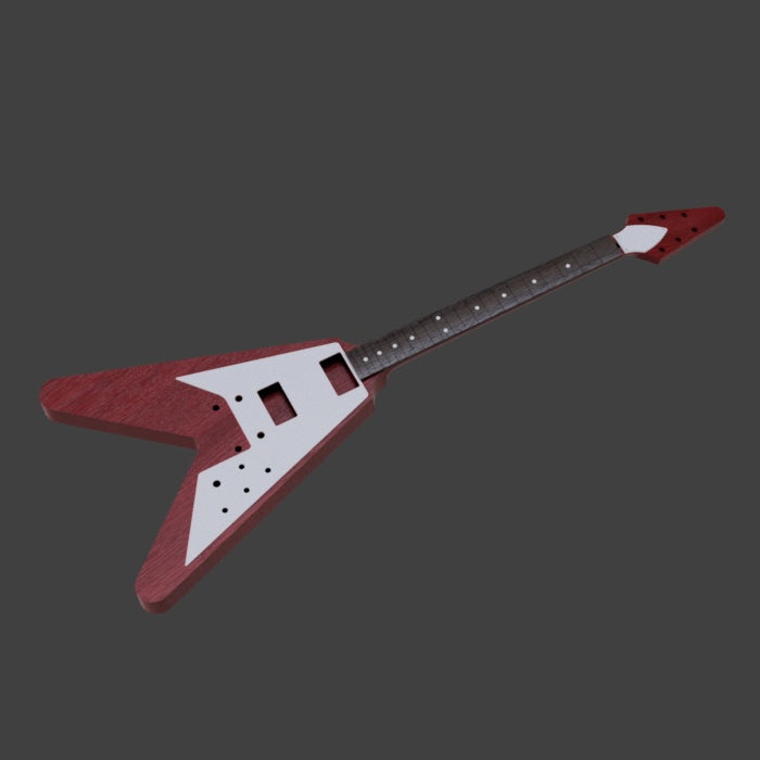 1967 Flying V CAD Guitar Plan