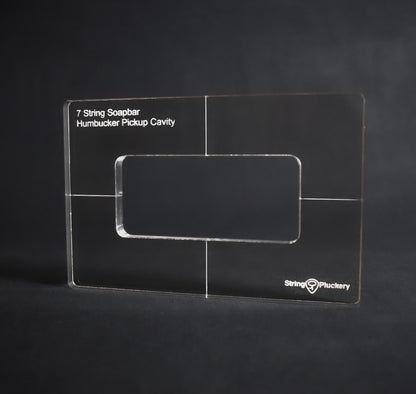 Guitar Pickup Routing Template Set (3 Templates)