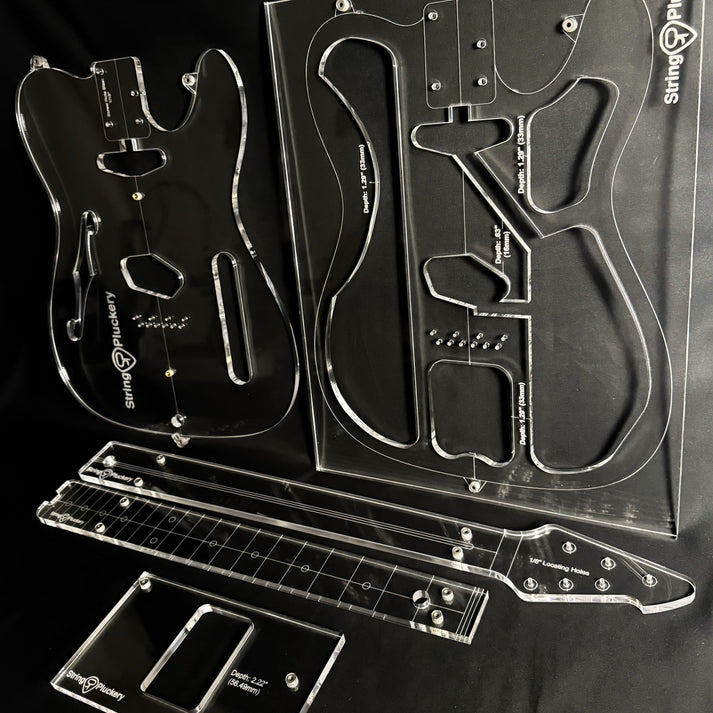 Custom Acrylic Routing Templates | String Pluckery
