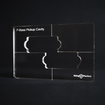 Guitar Pickup Routing Template Set (3 Templates)