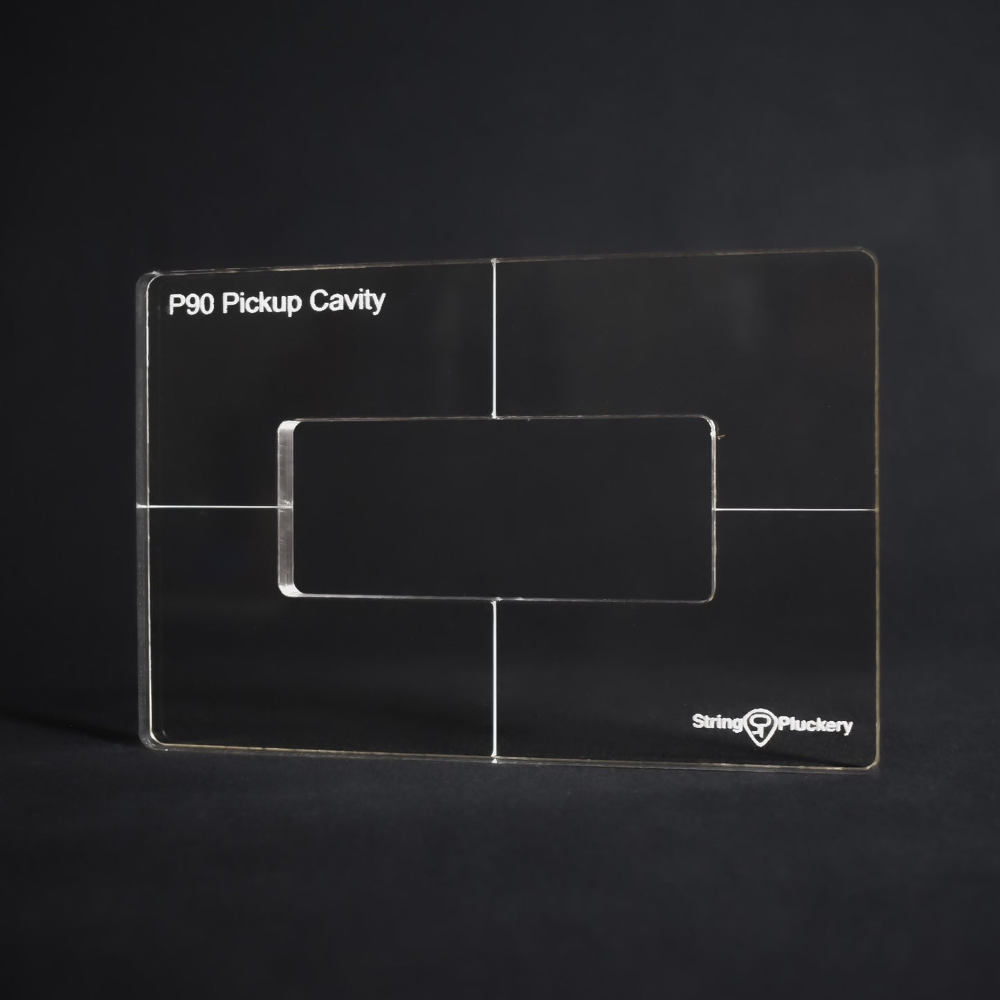 Guitar Pickup Routing Template Set (3 Templates)