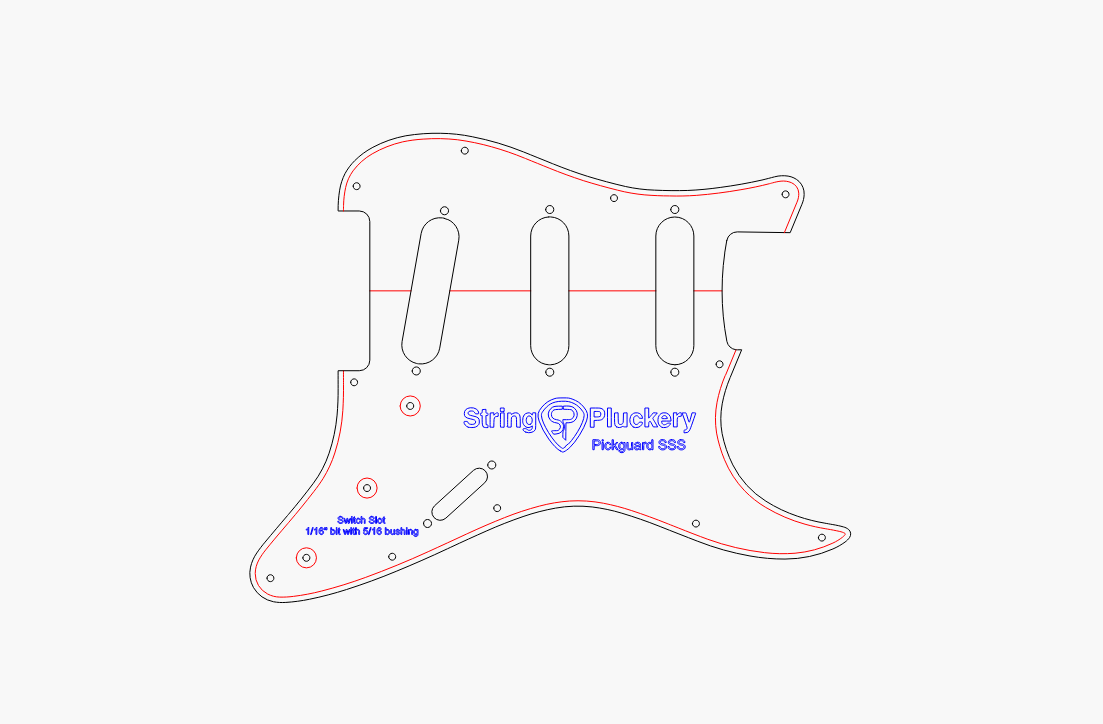 S-Style Acrylic Routing Templates