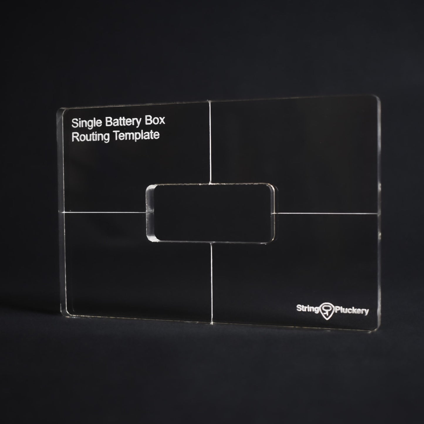 Guitar Pickup Routing Template Set (3 Templates)