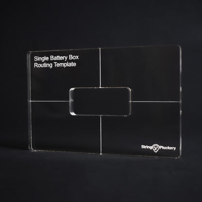 Guitar Pickup Routing Template Set (3 Templates)