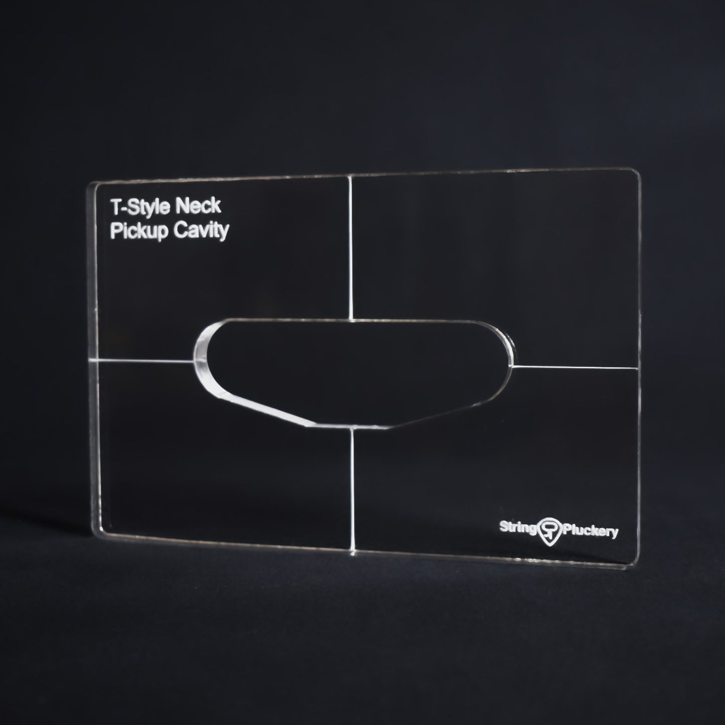 Guitar Pickup Routing Template Set (3 Templates)